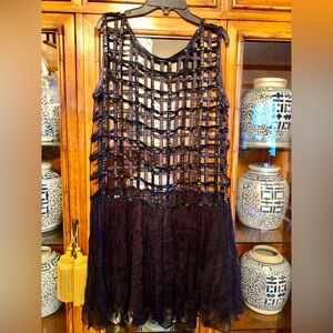 Such an unique piece! Sequin and tulle topper/dress! “Anthropologie-style”